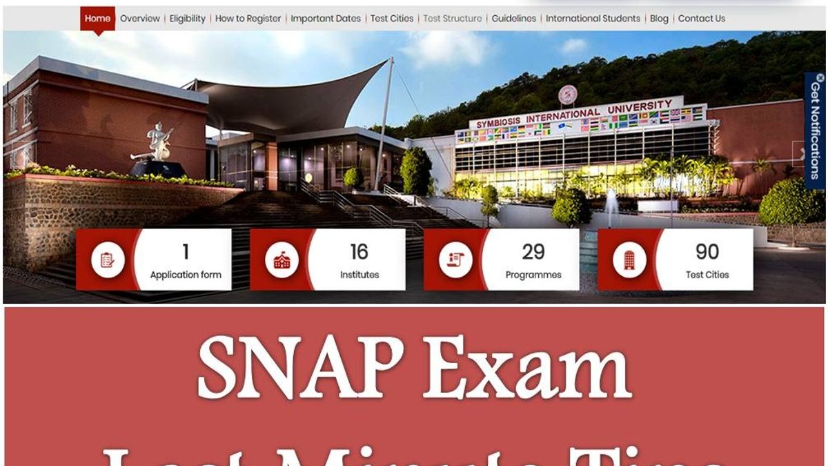 Last Minute preparation Tips for the SNAP Exam